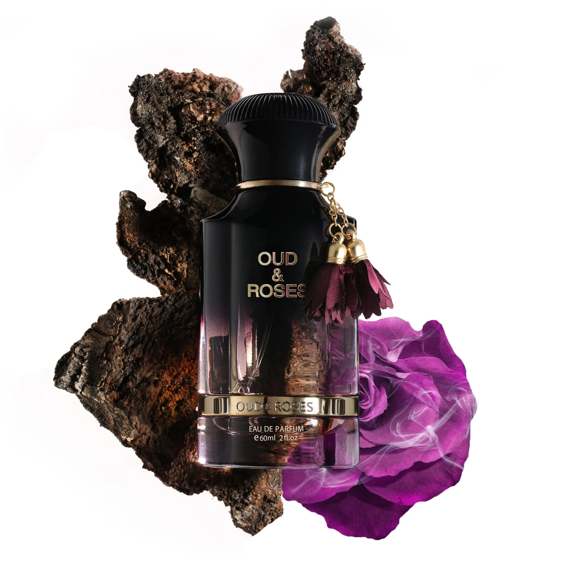 AHMED AL MAGHRIBI Oud & Roses Long Lasting Eau de Parfum - 50 ml(50-75 ML) - Image 4